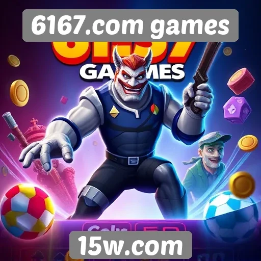6167.com games oferece ampla variedade de jogos online